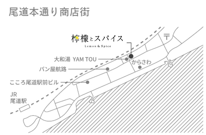 尾道本店の地図